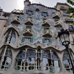 Barcellona, casa Batllò opera di Gaudì